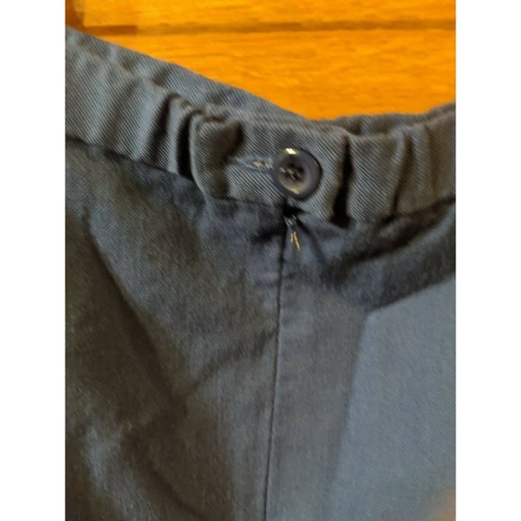 Pendleton Size 16W Straight Skirt Blue Slit Business Wool Womens - Picture 3 of 8